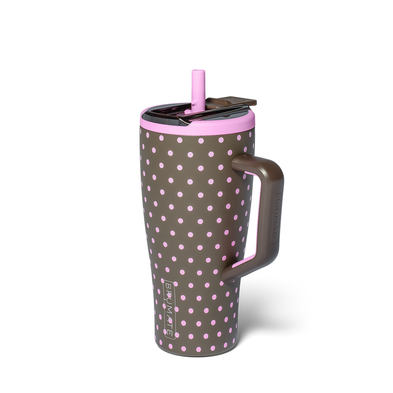 Era Flip 30oz | Mocha Dot - Clean Cupholder