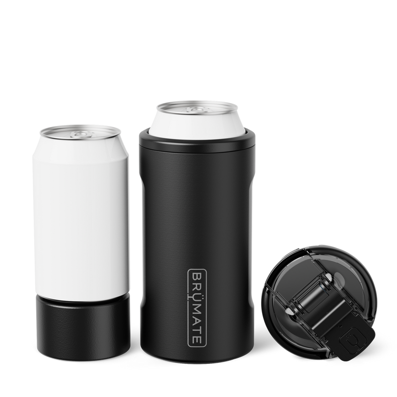 Hopsulator Trio | Matte Black | 12/16oz Standard Cans - Everyday Weekend