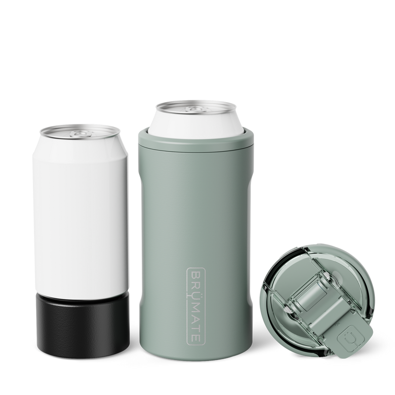 Hopsulator Trio | Sage | 12/16oz Standard Cans - Outdoor Travel