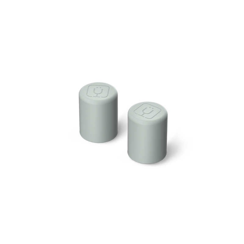 Magnetic Straw Cover | Sage | 2-Pack - Comfort Care