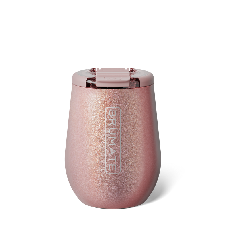Uncork'd | Glitter Rose Gold | 14oz - Ready Wine-Sip