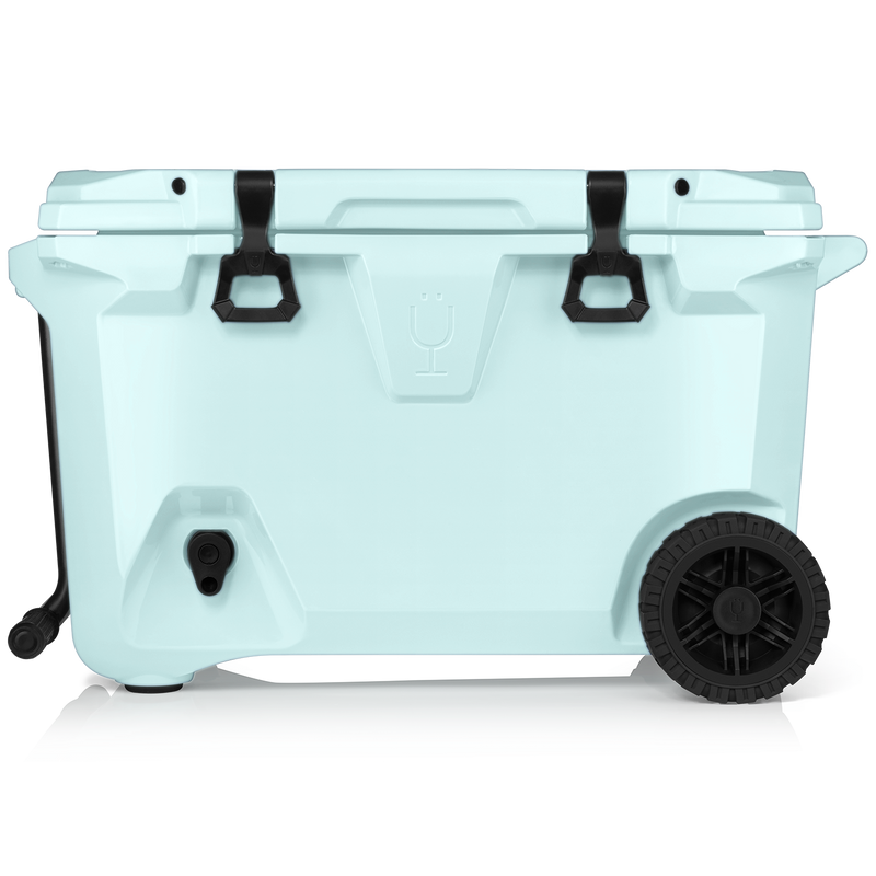 BrüTank 55-Quart Rolling Cooler | Blue Agave - Patio Roadtrip